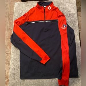 3/$90 - UNIQUE FootJoy 1/4 Zip Sweater